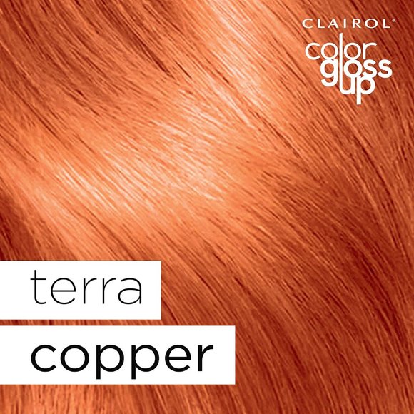 5 NEW Boxes Clairol Color Gloss Up Semi Permanent Hair Color, Terra Copper Color - Picture 5 of 5